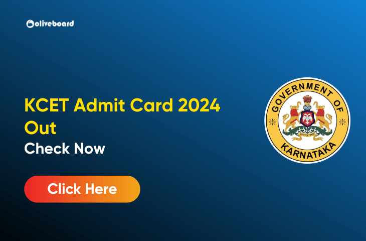 KCET Admit Card 2024 Out