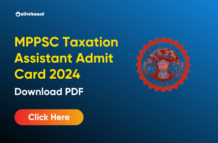 MPPSC Taxation Assistant Admit Card 2024
