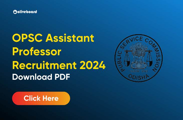OPSC Assistant Professor Recruitment 2024