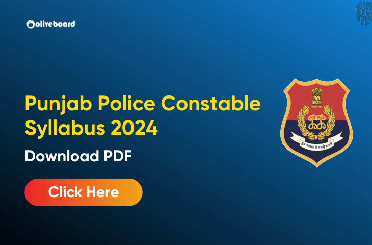 Punjab Police Constable Syllabus 2024