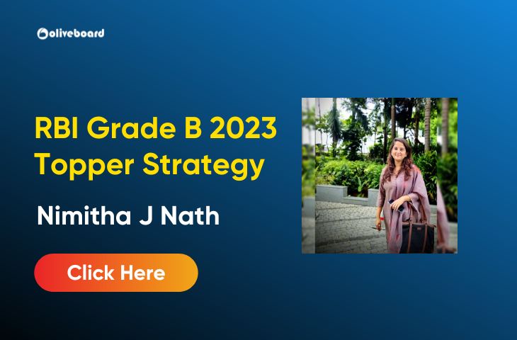 RBI Grade B 2023 Topper Nimitha J Nath