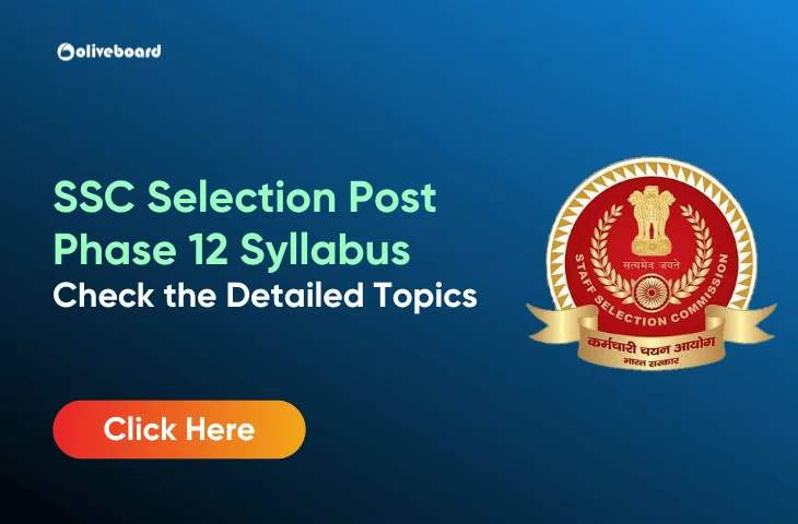 SSC Selection Post Phase 12 Syllabus