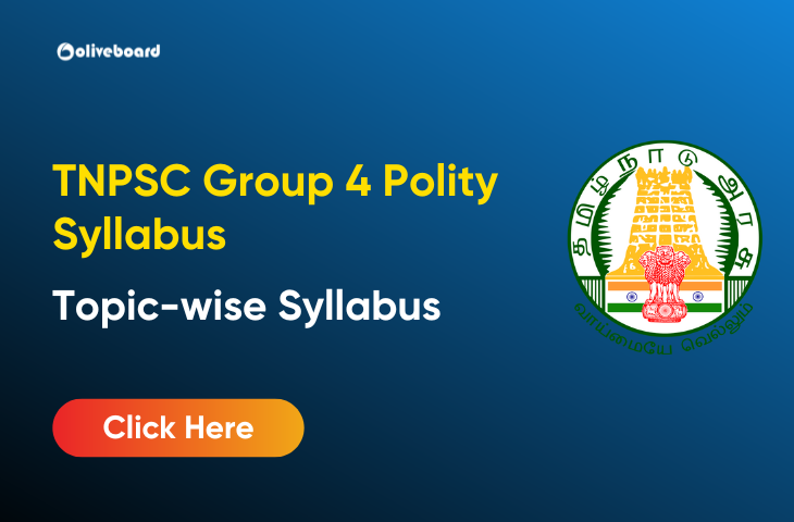 TNPSC Group 4 Polity Syllabus 2024