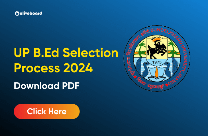 UP B.Ed Selection Process 2024