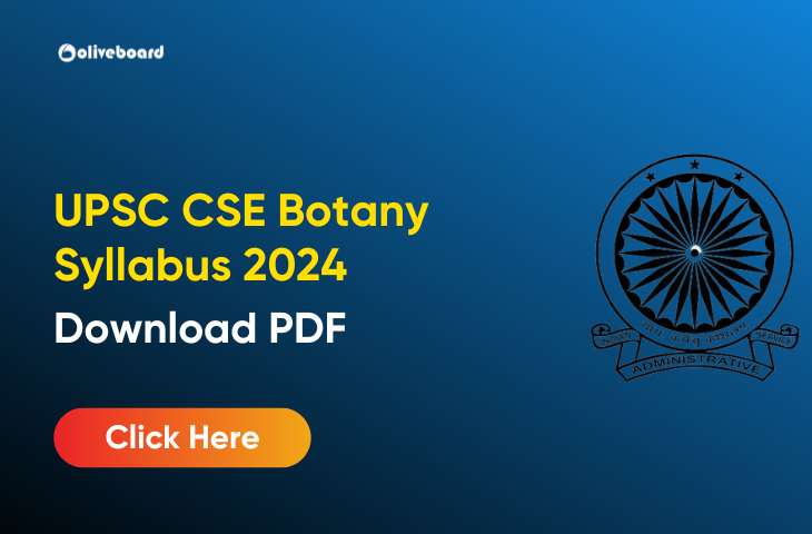 UPSC CSE Botany Syllabus 2024