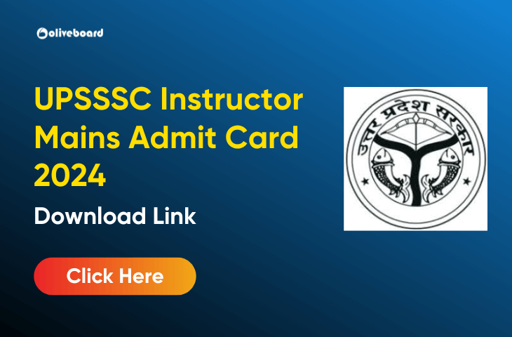 UPSSSC Instructor Mains Admit Card 2024