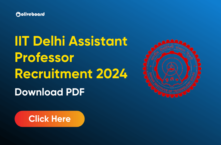 IIT Delhi Assistant Professor Recruitment 2024