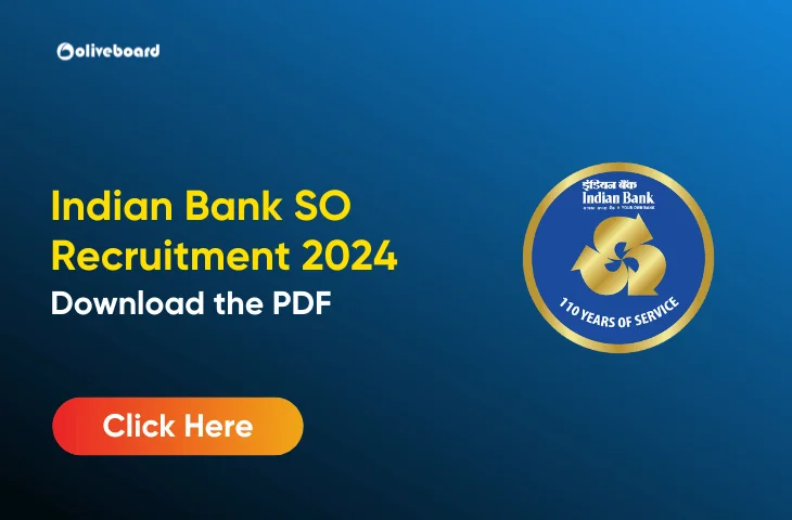 Indian Bank SO Recruitment 2024