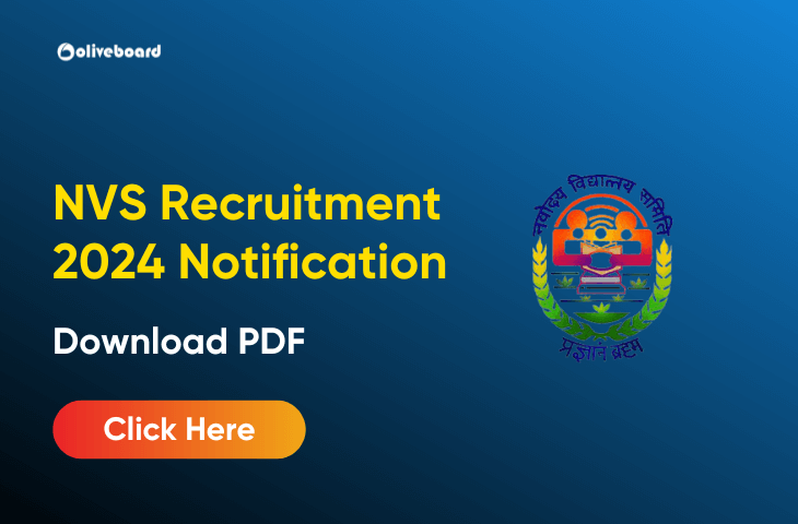 NVS Recruitment 2024 Notification