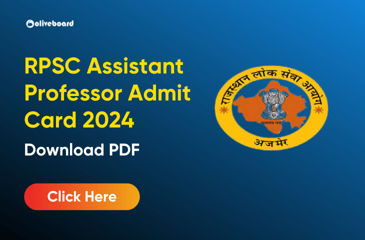 RPSC Assistant Professor Admit Card 2024