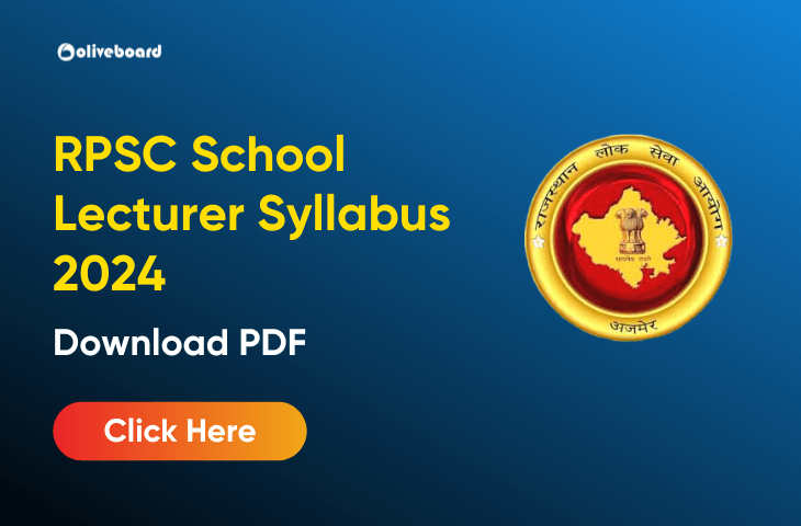 RPSC School Lecturer Syllabus 2024