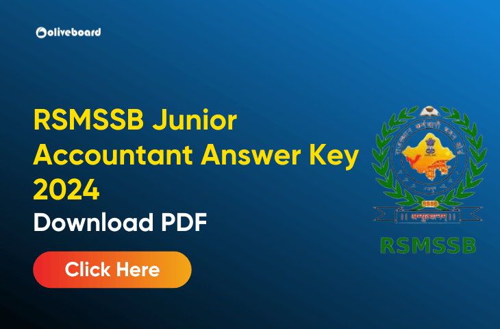 RSMSSB Junior Accountant Answer Key 2024