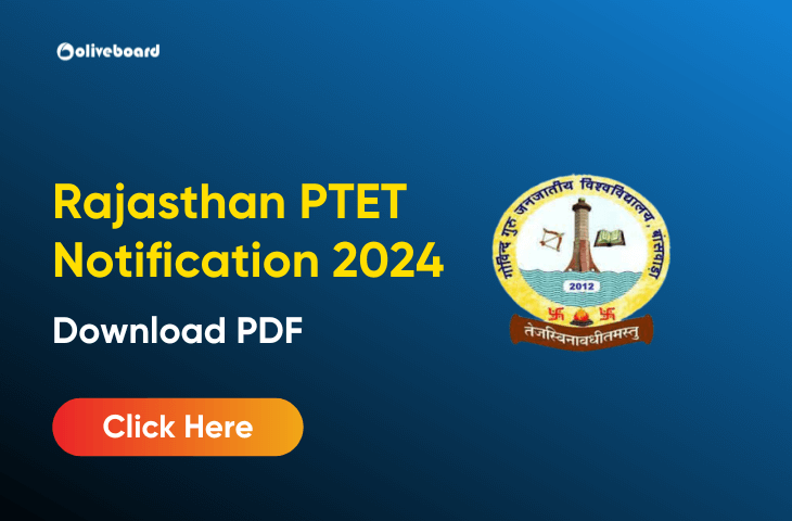 Rajasthan PTET Notification 2024