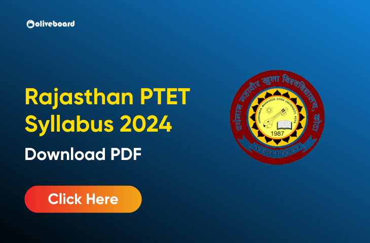 Rajasthan PTET Syllabus 2024