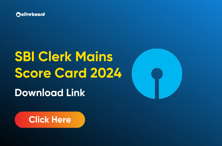 SBI Clerk Mains Score Card 2024