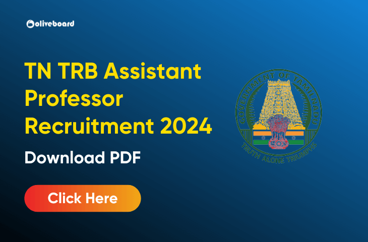 TN TRB Assistant Professor Recruitment 2024