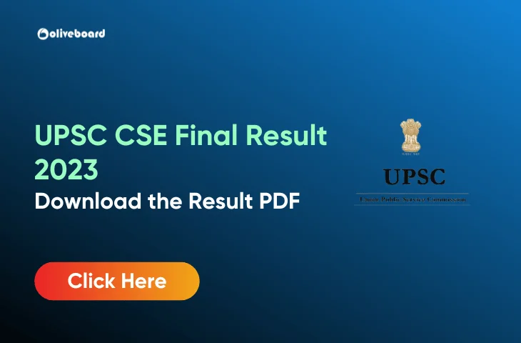 UPSC CSE Final Result 2023