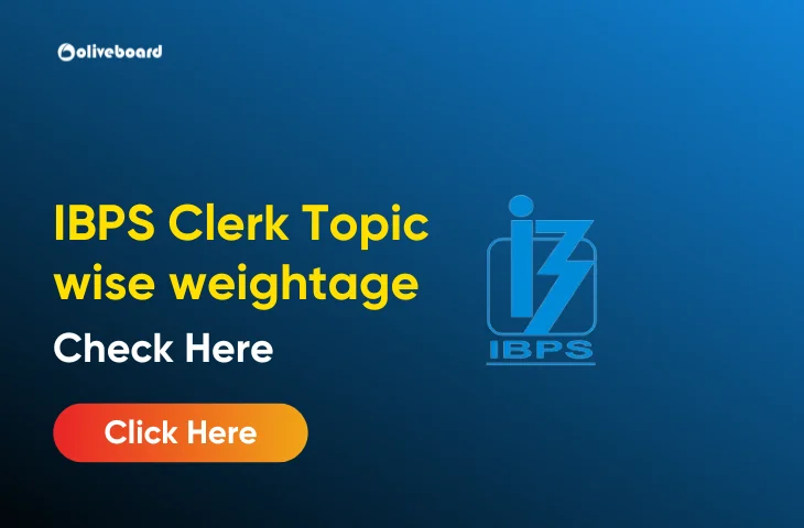IBPS-Clerk-Topic-wise-weightage