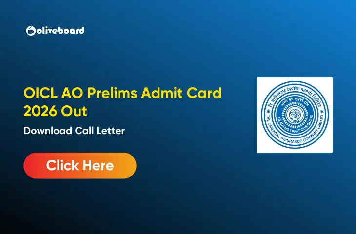 OICL AO Prelims Admit Card 2026