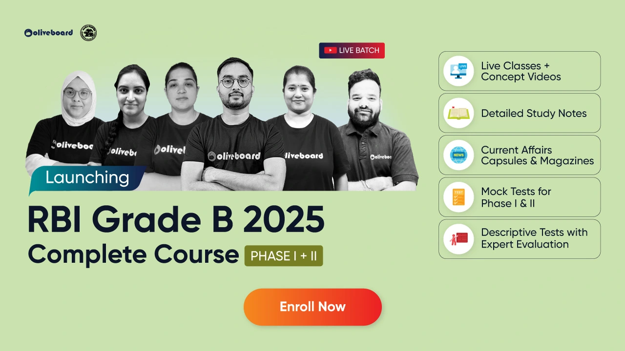 RBI Grade B 2025 Complete Information, Exam Date & More