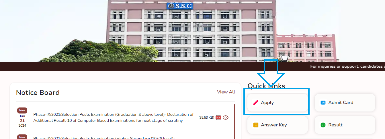 SSC CGL Apply Online 2024