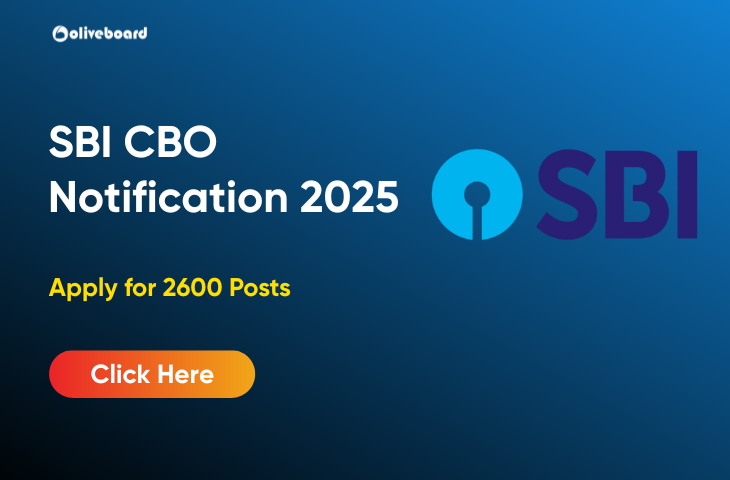 SBI CBO Notification 2025