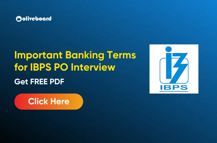 Important Banking Terms for IBPS PO Interview