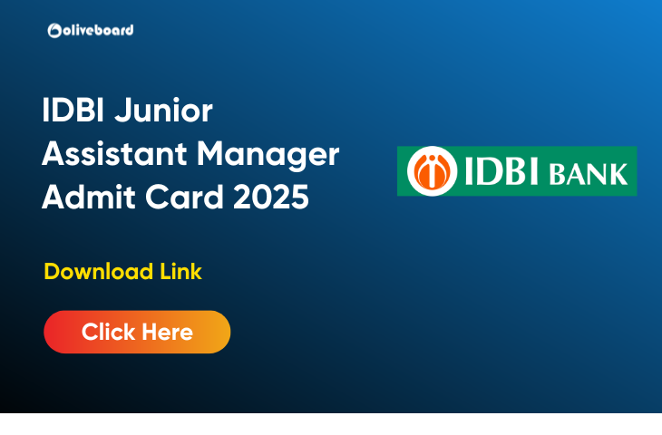 IDBI Junior Assistant Manager Admit Card 2025