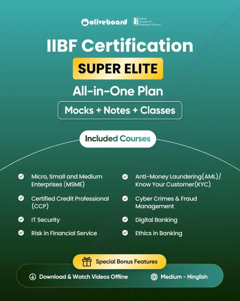 IIBF Certification Super Elite Courses