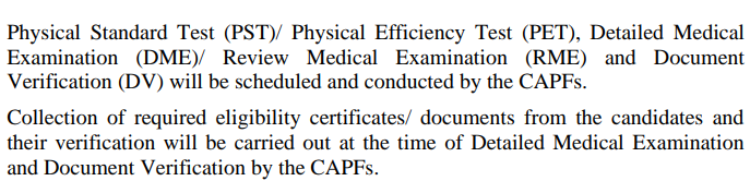 SSC GD Physical Test 2025