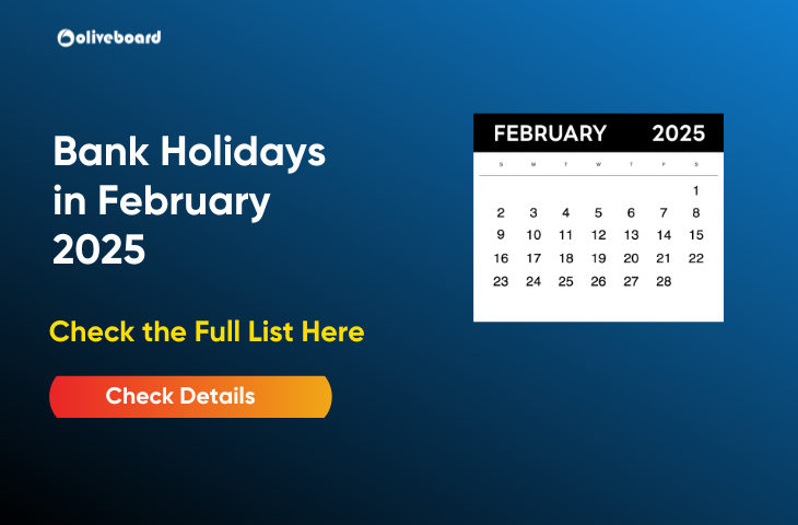 Bank Holidays in February 2025