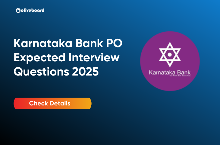 Karnataka Bank PO Expected Interview Questions 2025