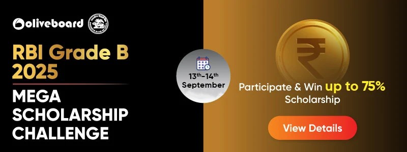 RBI Grade B Mega Scholarship Challenge