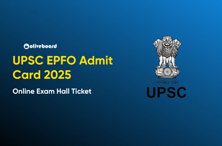 UPSC EPFO Admit Card
