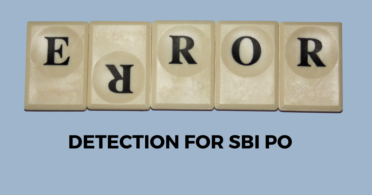 error-detection-sbi-po