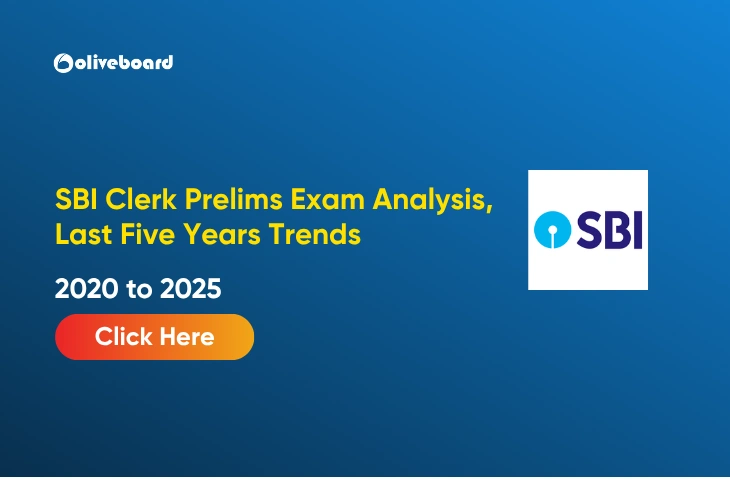 SBI Clerk Prelims Exam Analysis, Last Five Years Trends (2020-2025)