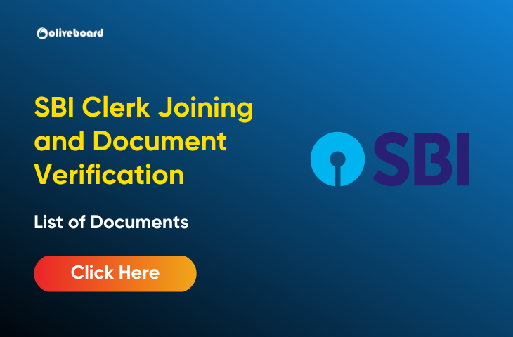 SBI Clerk Joining and Document Verification