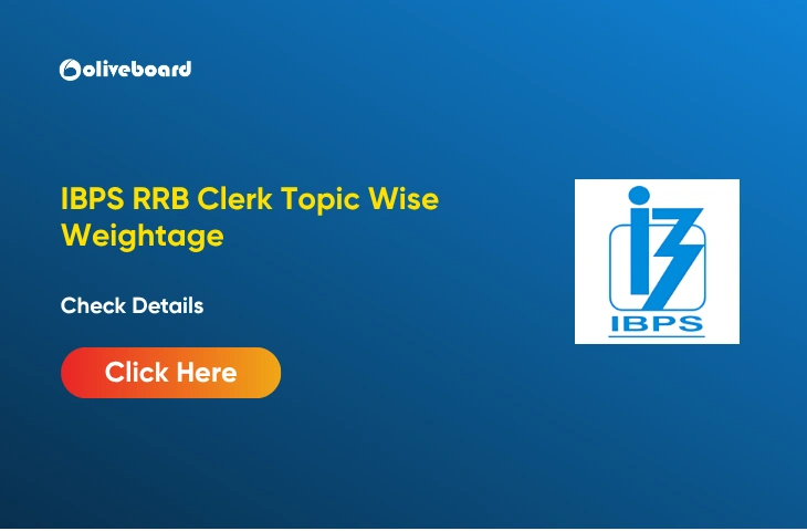 IBPS RRB Clerk Topic Wise Weightage
