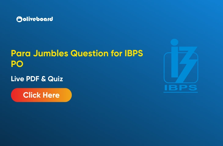 Para Jumbles Question for IBPS PO