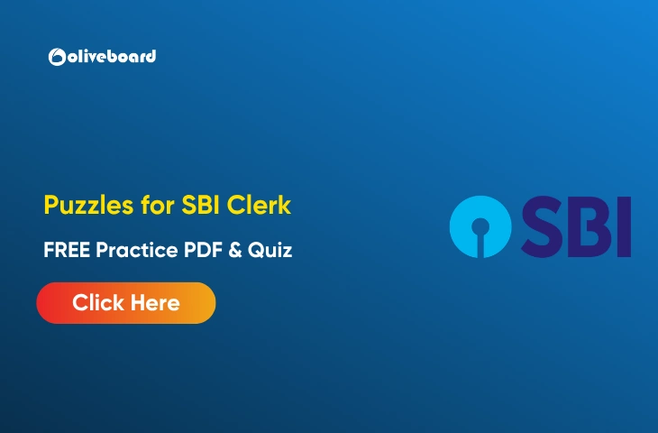 Puzzles for SBI Clerk