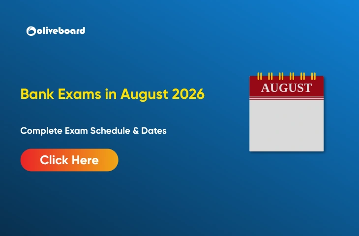 Bank Exams in August 2026