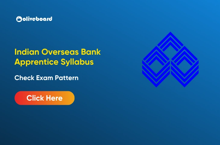 Indian Overseas Bank Apprentice Syllabus