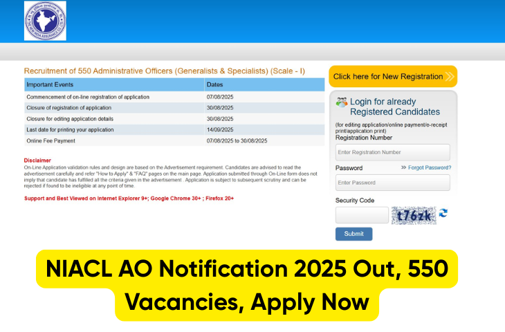 NIACL AO Notification
