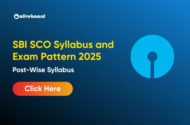 SBI SCO Syllabus and Exam Pattern