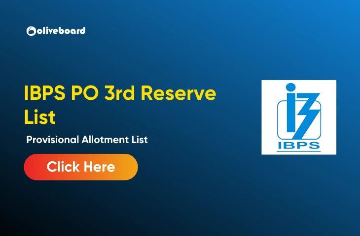 IBPS PO 3rd Reserve List