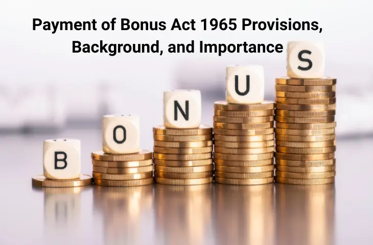 Payment of Bonus Act 1965