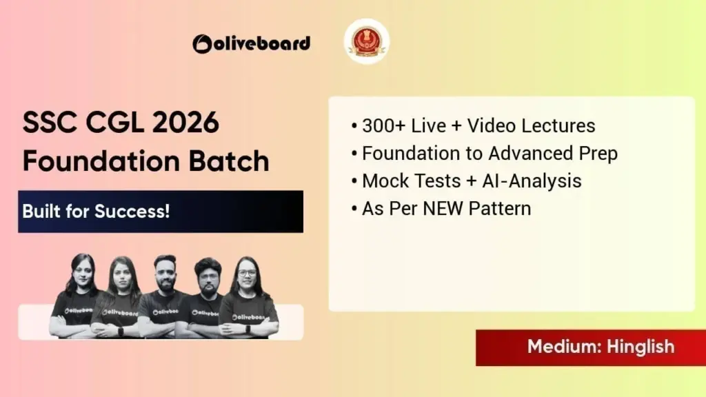 SSC CGL Foundation Batch 2025