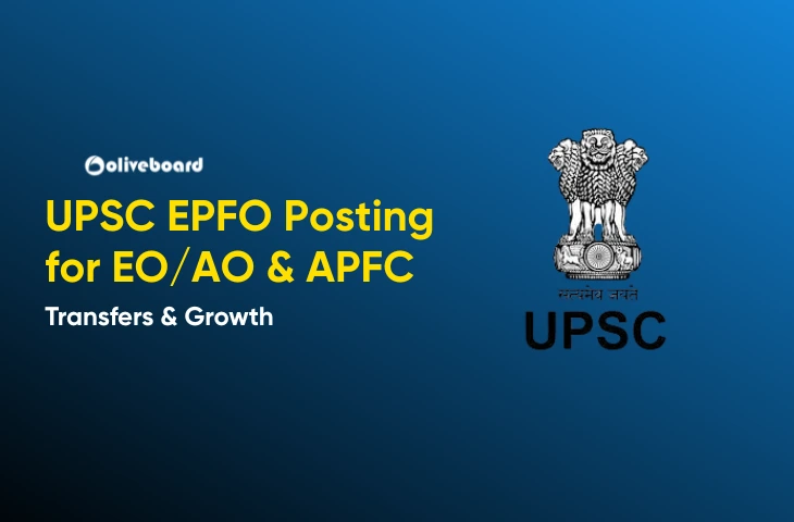 UPSC EPFO Posting for EO/AO & APFC