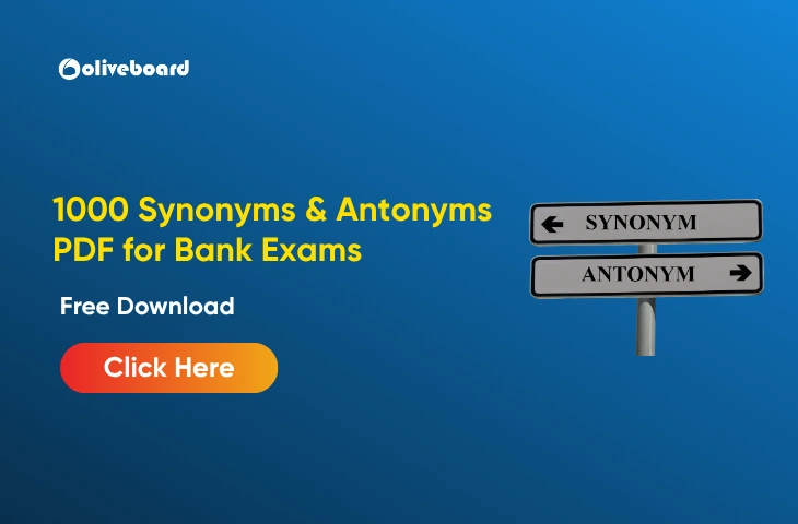1000 Synonyms & Antonyms PDF