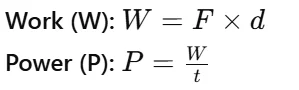 Physics formulas